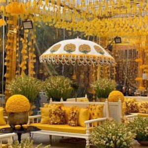 Mehendi and Sangeet decor ideas