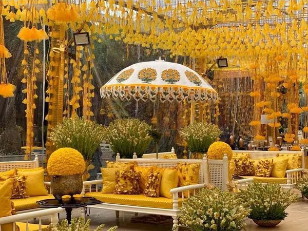 Mehendi and Sangeet decor ideas